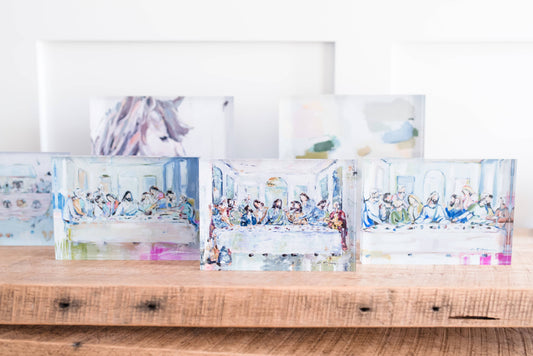 "Legacy Meal II" Acrylic Block