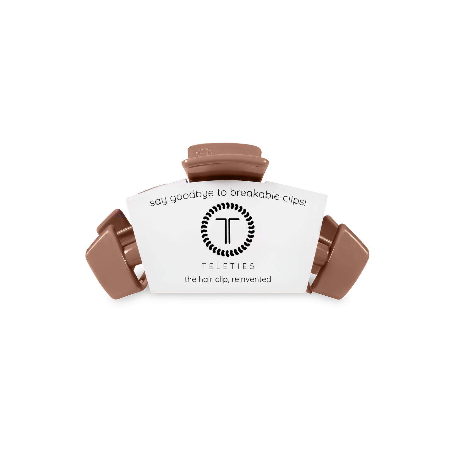 Classic Hair Clip | Tiny | Mocha Mousse