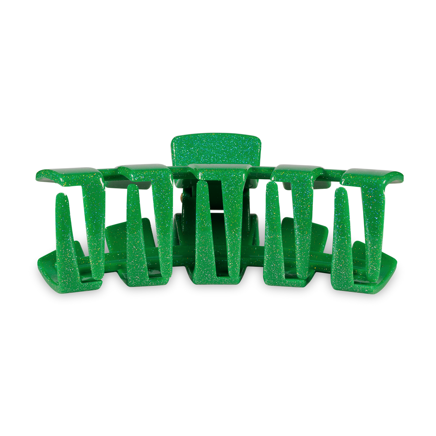 Classic Hair Clip | Large | Shamrock Shimmer