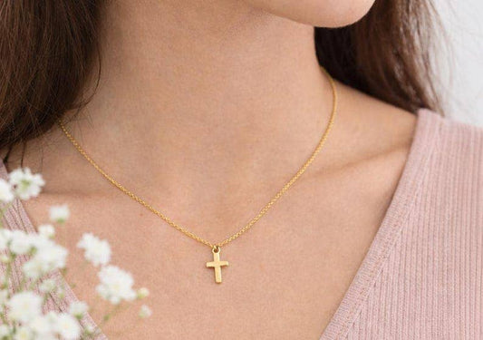 Graduation Cross Necklace