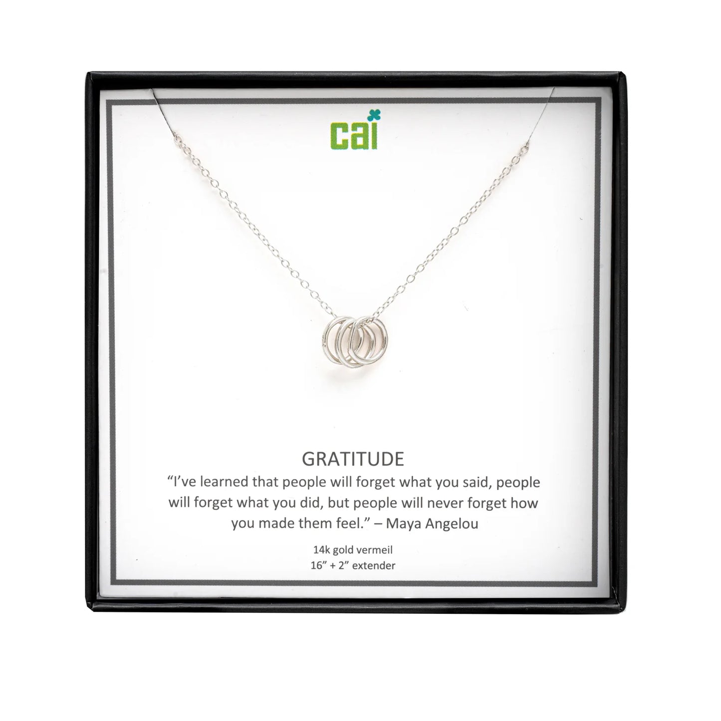 Gratitude Be Inspired Necklace