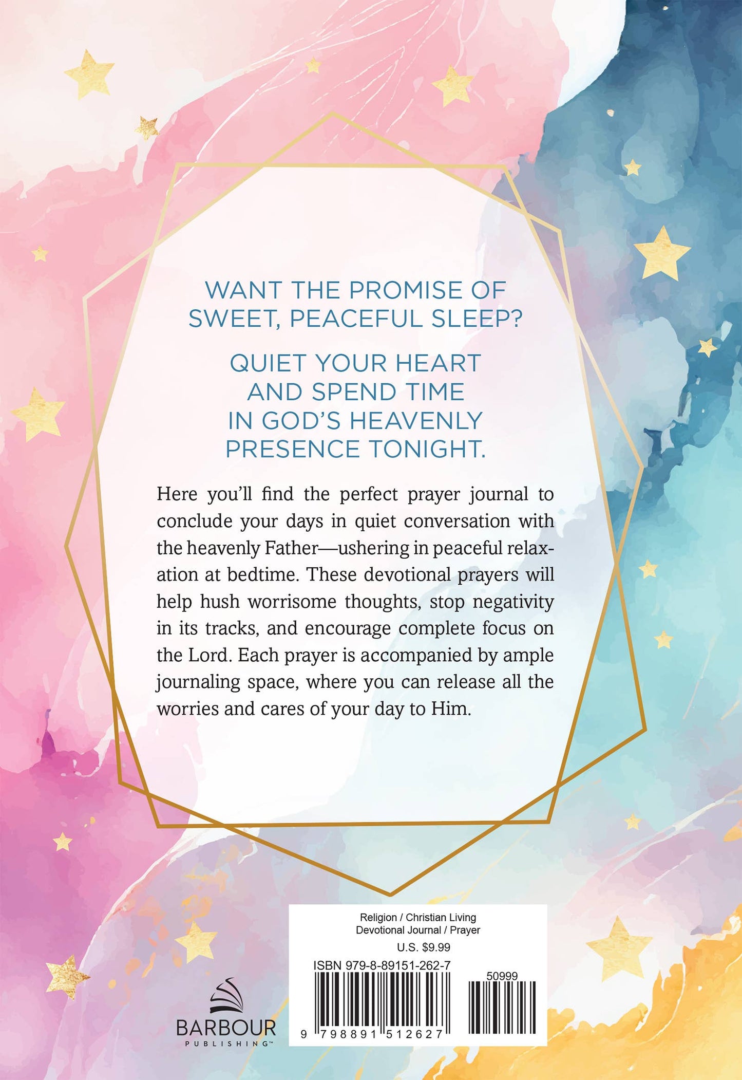 My Prayer Journal: Nighttime Conversations with God