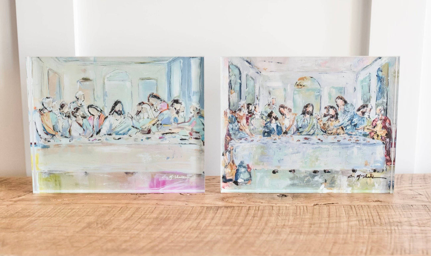 "Legacy Meal I" Acrylic Block