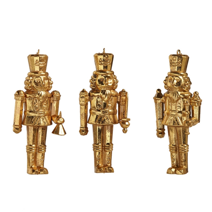 5" Gold Nutcracker Ornament