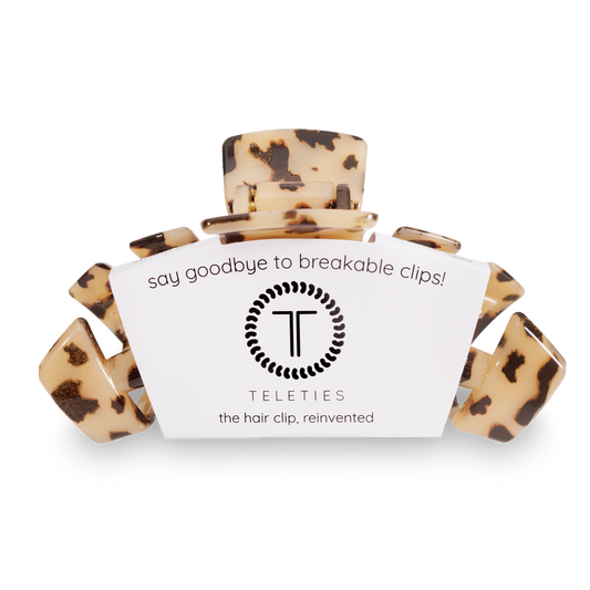 Blonde Tortoise Claw Clip