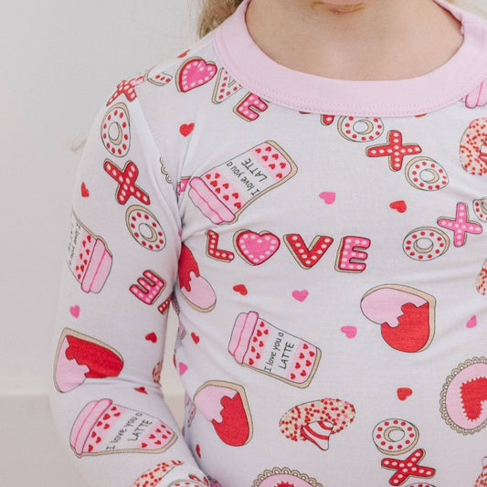 Sweet Valentine Long Pajamas