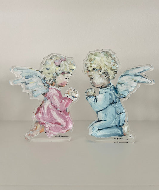 "Tiny Wings I" acrylic shelfie: Small