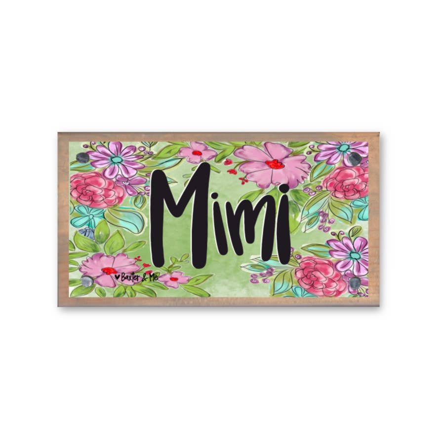 Gigi Driftwood Happy Block: Gigi