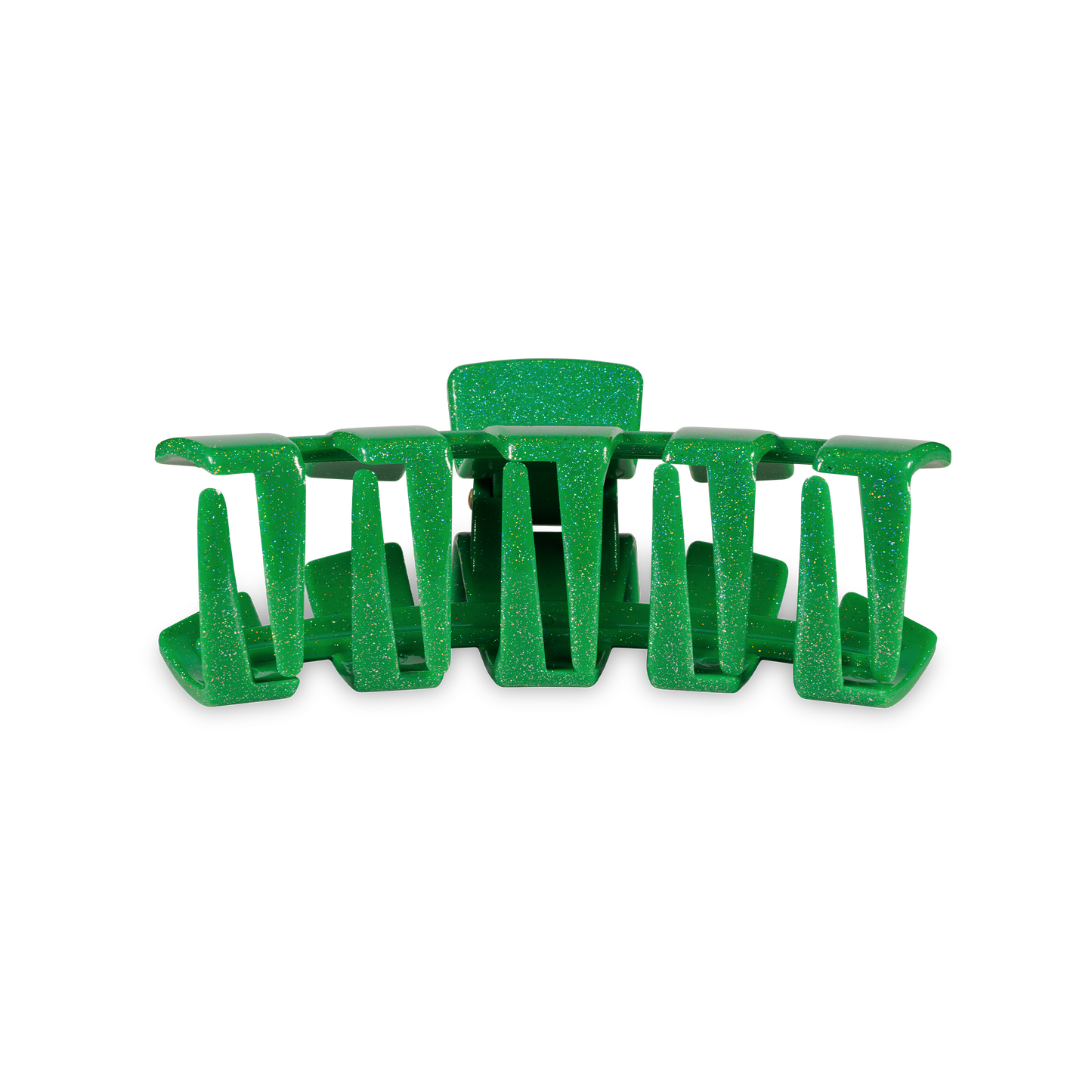 Classic Hair Clip | Medium | Shamrock Shimmer