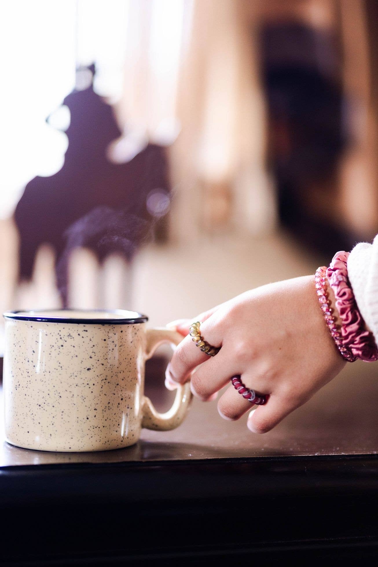 Silk Hair Scrunchie | Burgundy Bliss