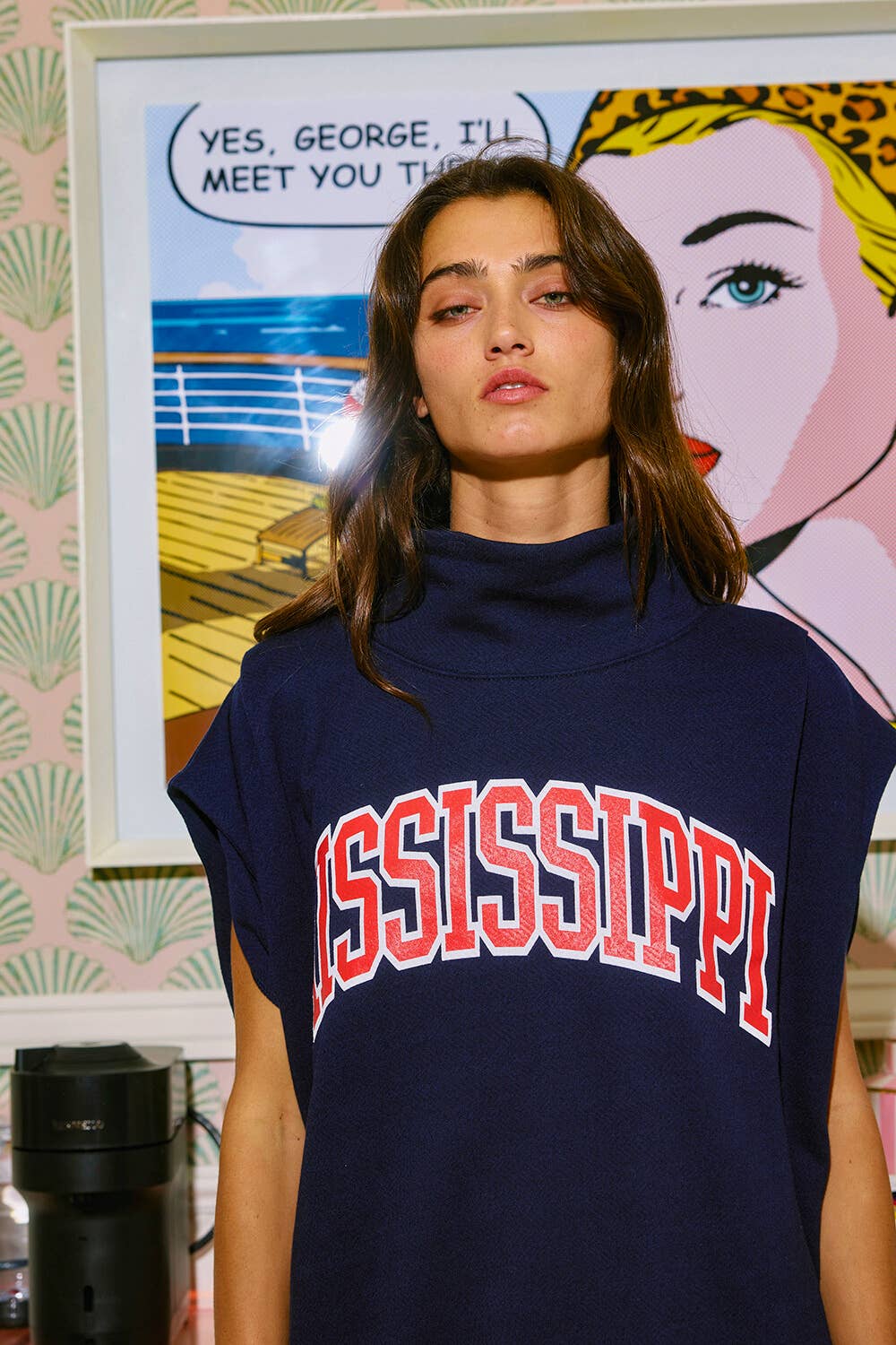 Mississippi Oversized Muscle Top