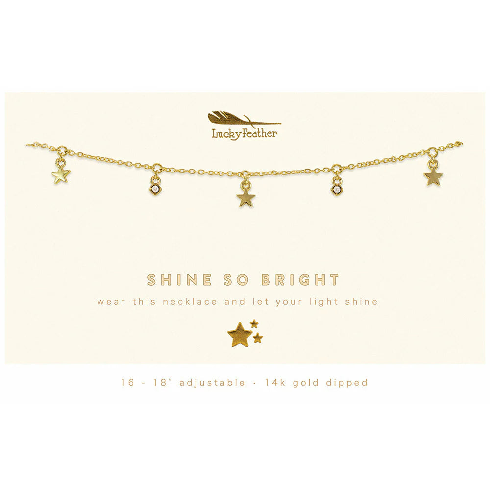Shine So Bright Dangle Necklace