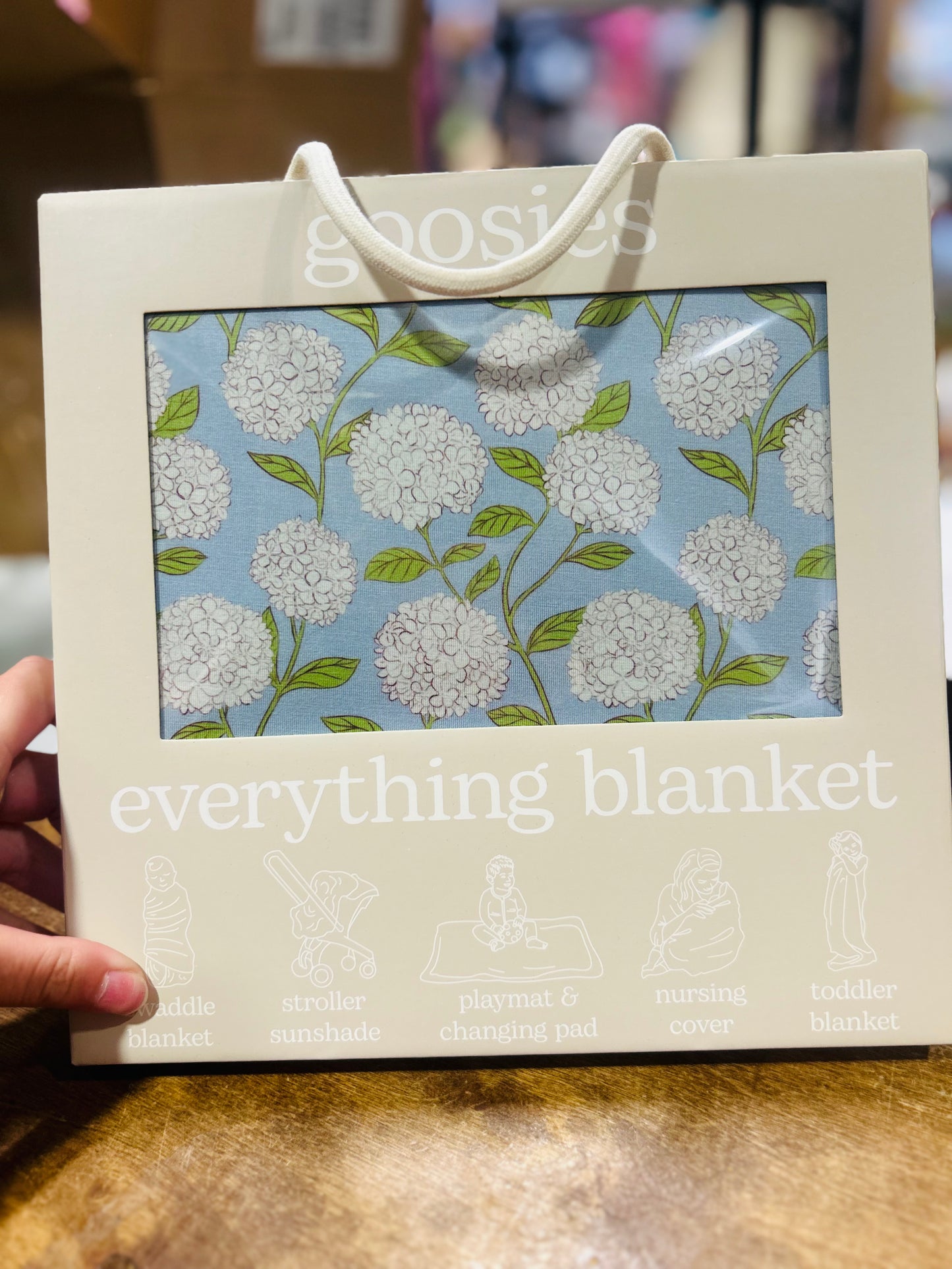 Everything Blanket- Hydrangeas