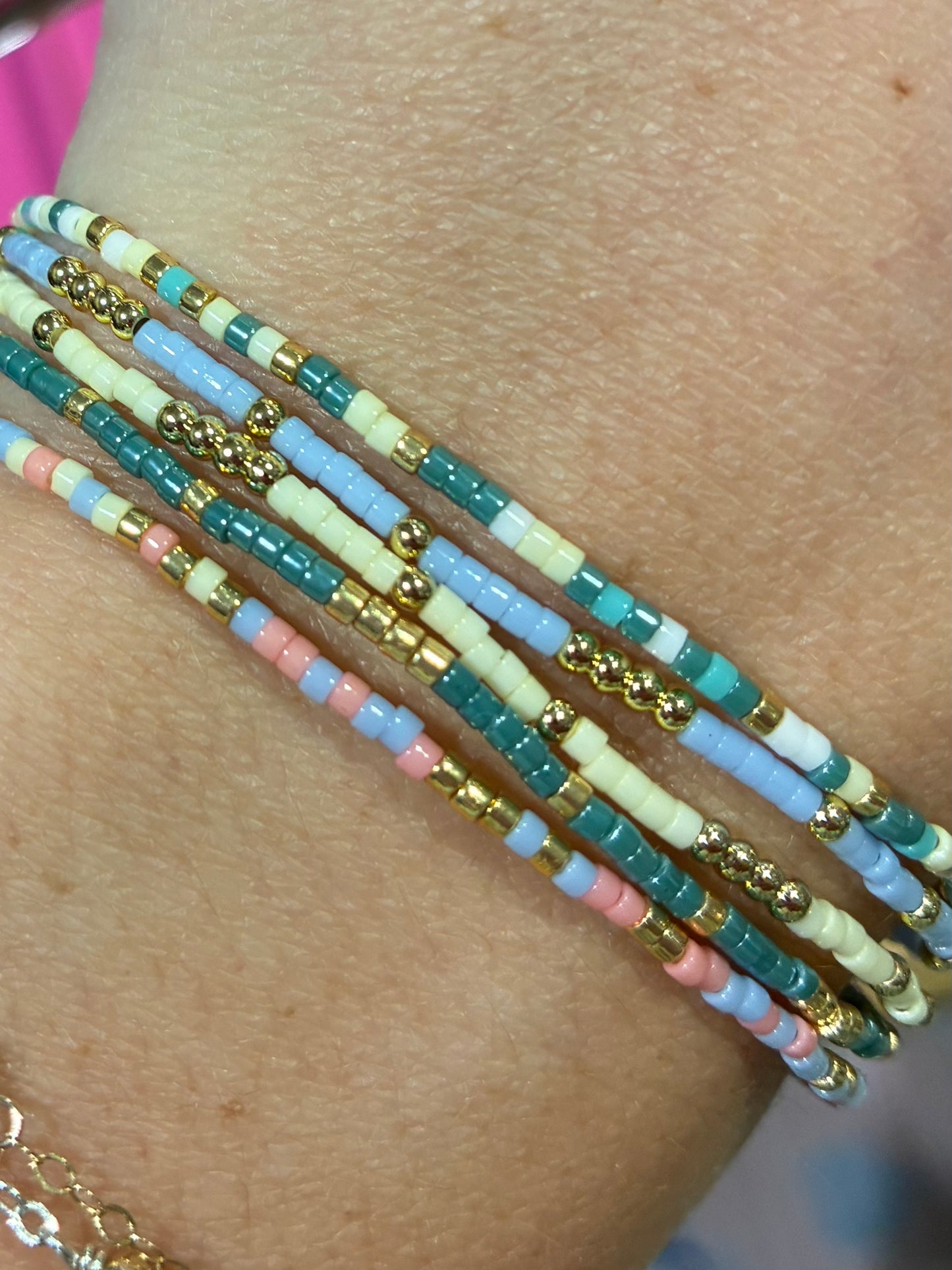 Alex Beaded Colored Bracelets
