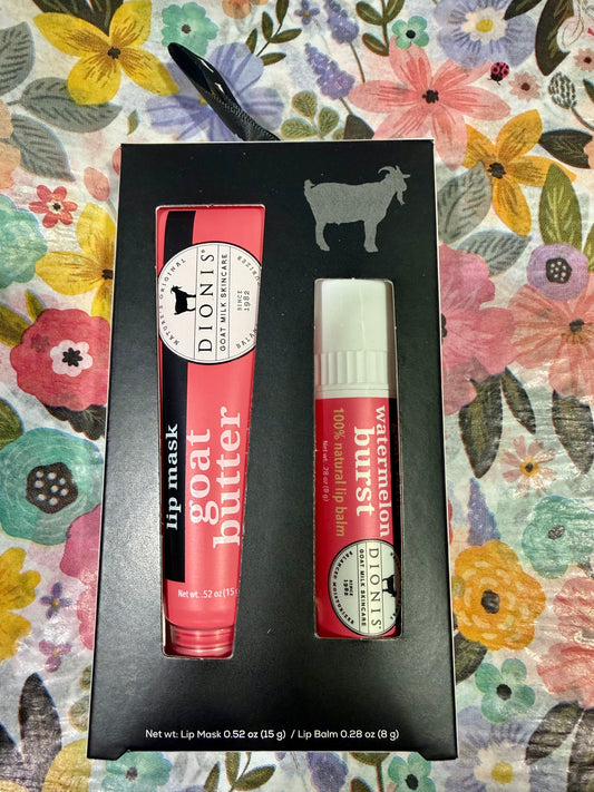 Gift Set, Lip Mask & Lip Balm