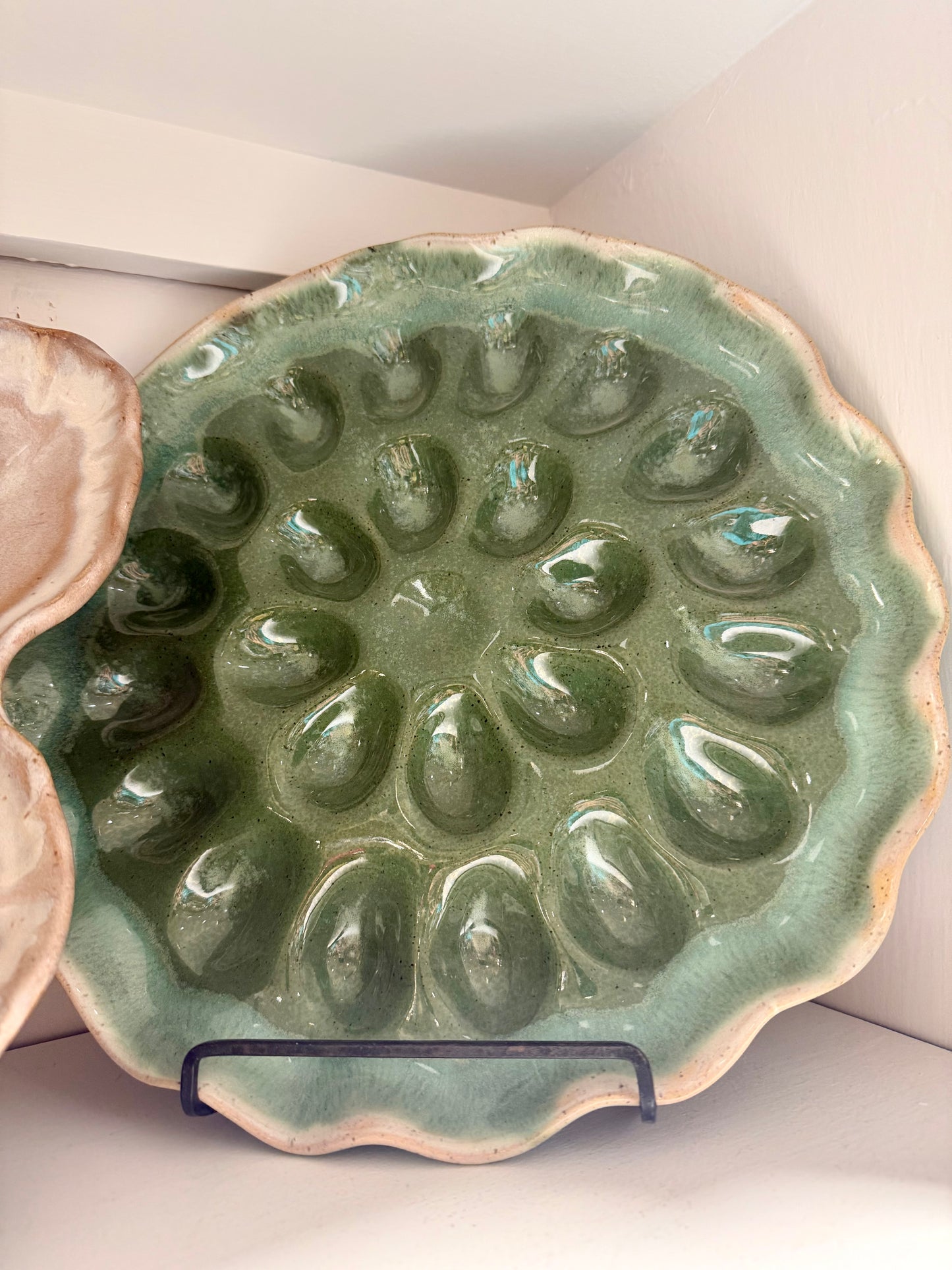 Etta B Twenty-Four Egg Platter