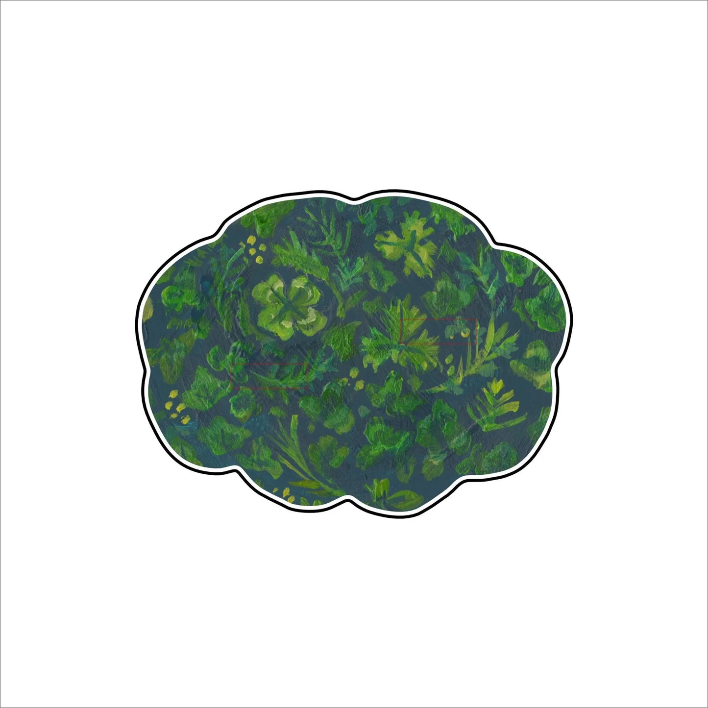Double Stand Pattern Clover and Moss