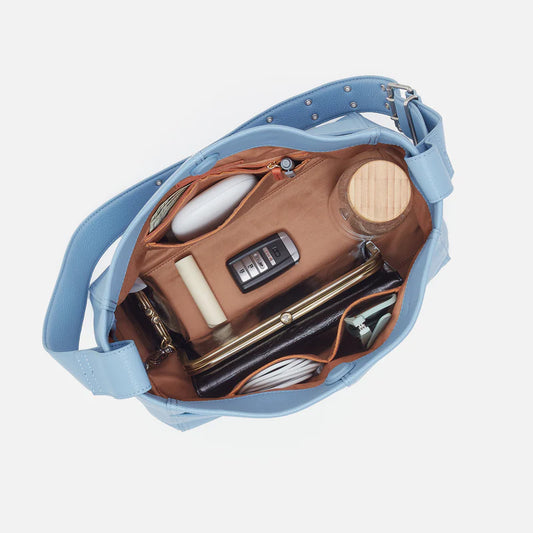 Render Shoulder Bag - Pebbled Leather | Seabreeze