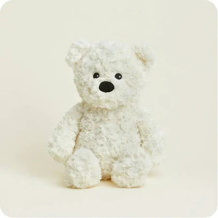 Cream Curly Bear Warmie