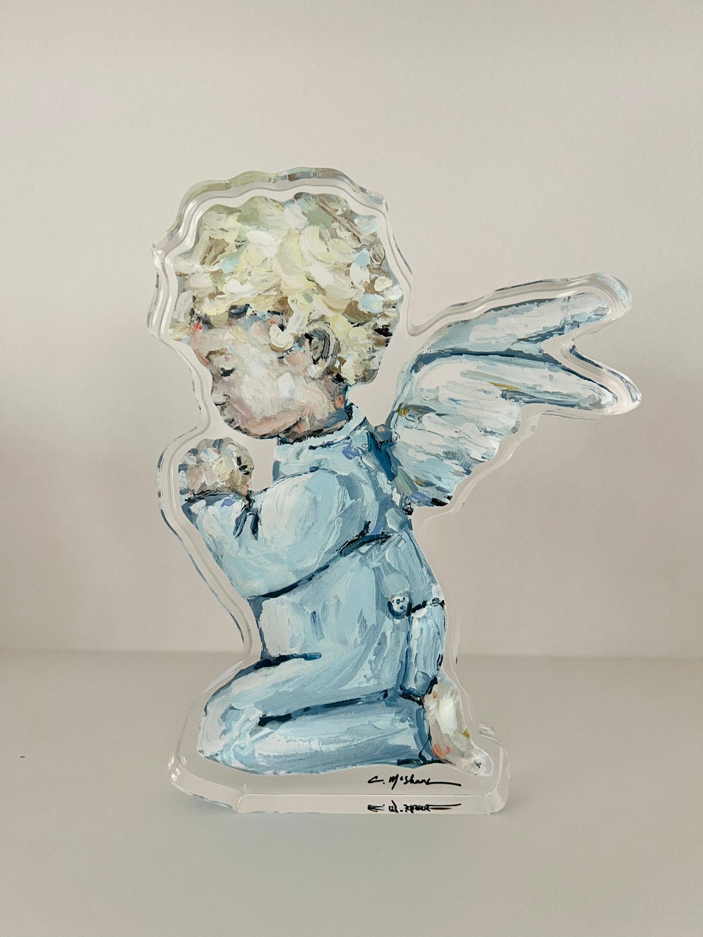 "Tiny Wings II" acrylic shelfie: Small