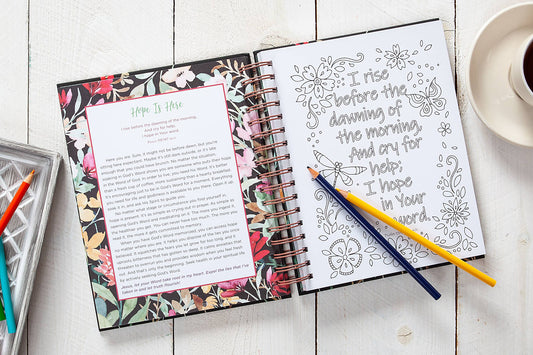 Think on These Things (Devotional Coloring Book)