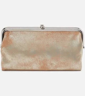 Lauren Clutch Wallet - Saddle Stardust
