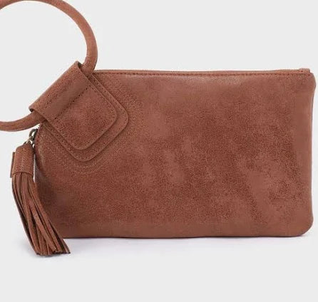 Sable Wristlet - Burnished Saddle