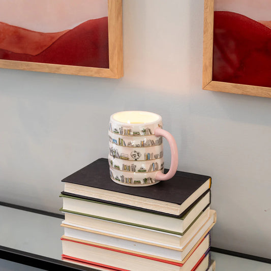 Sweet Grace Book Mug Candle #056