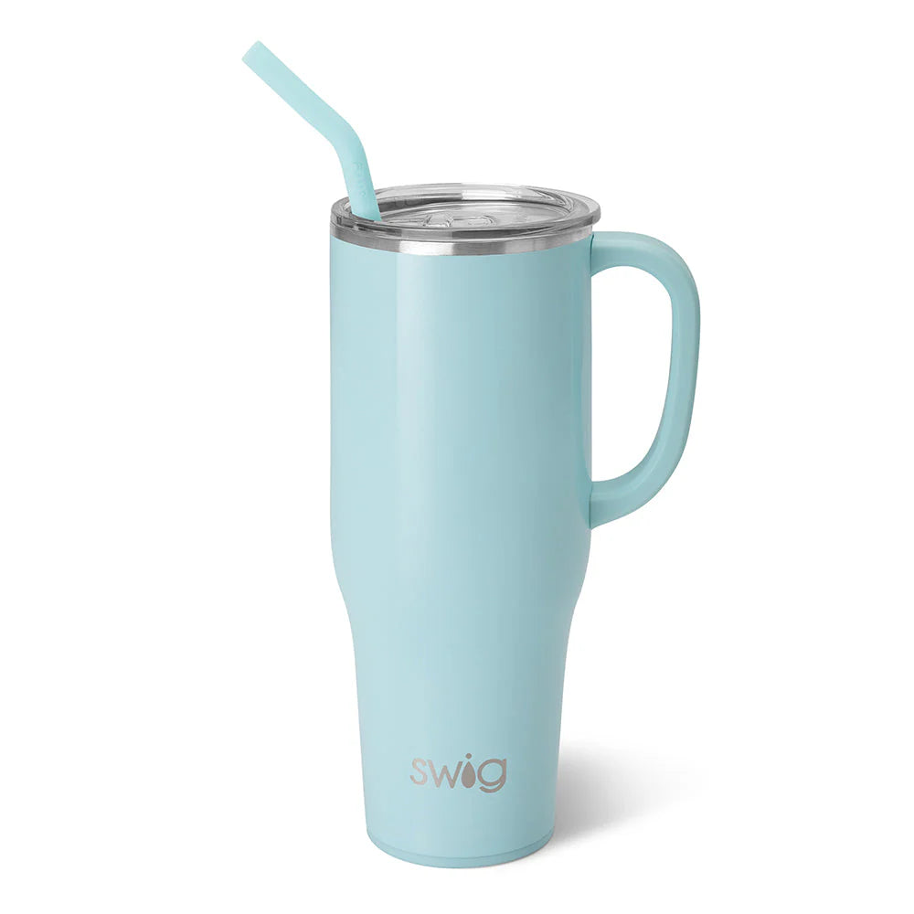 Shimmer Aquamarine- Swig