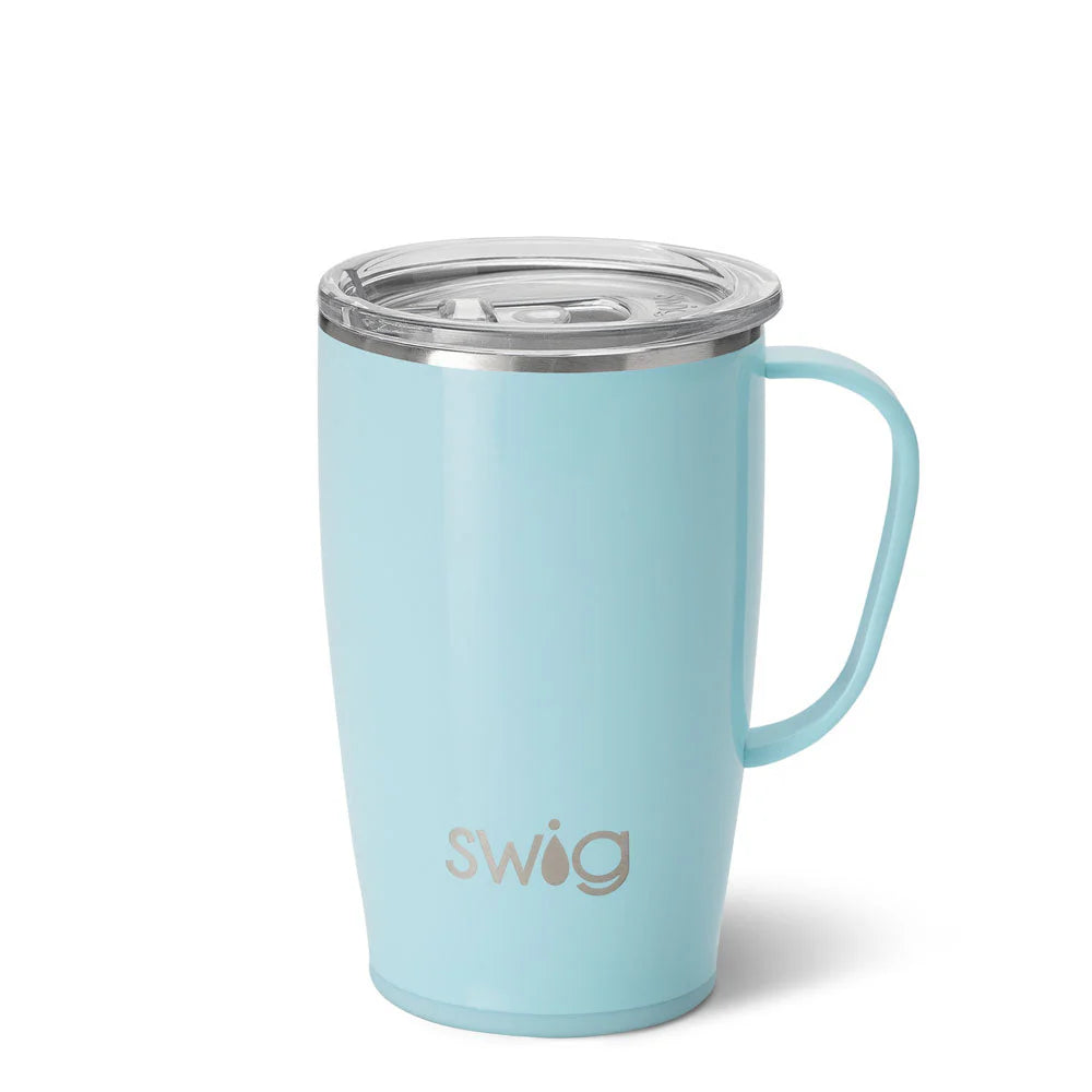Shimmer Aquamarine- Swig
