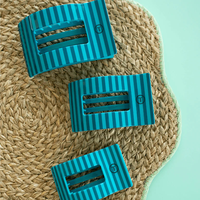 Splash Zone Flat Rectangle Hair Clip