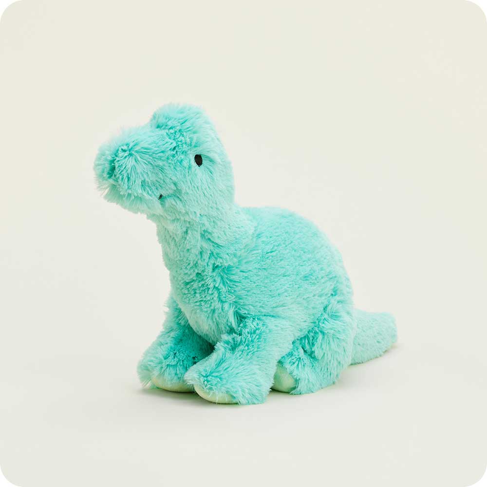 Teal Long Neck Dinosaur Warmie Junior
