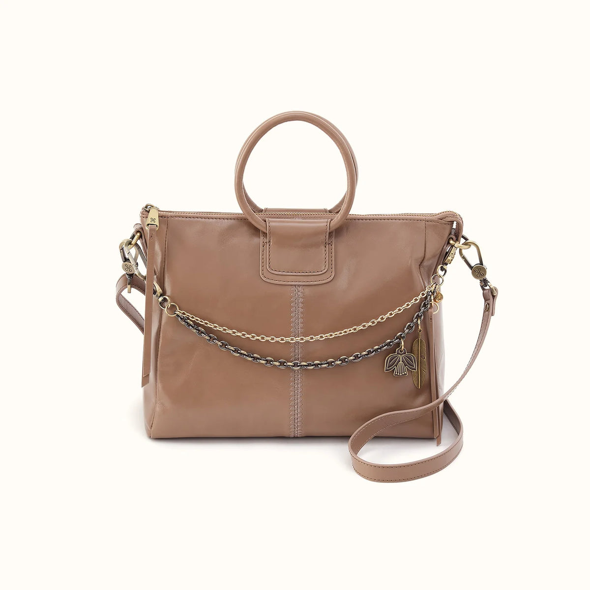 Sheila Medium Satchel - Woodsmoke