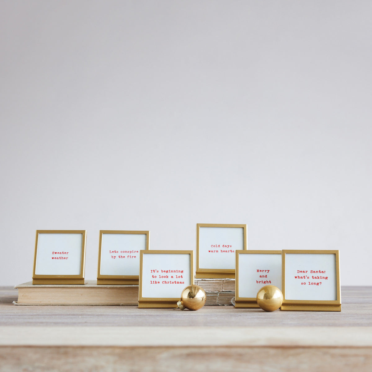 3" Metal & Glass Frame