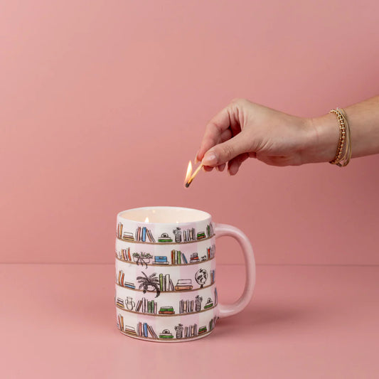 Sweet Grace Book Mug Candle #056
