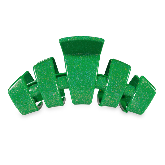 Classic Hair Clip | Large | Shamrock Shimmer