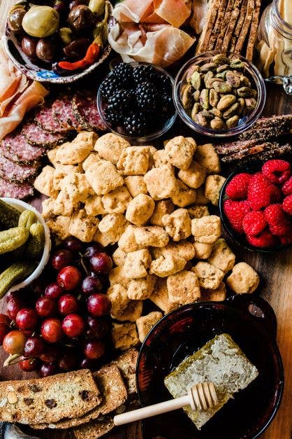 Pecan Cheddar Crispies