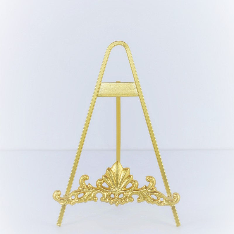 10" Gold Ornate Easel
