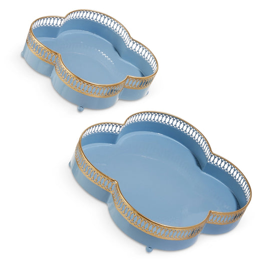 12" Scalloped Trays