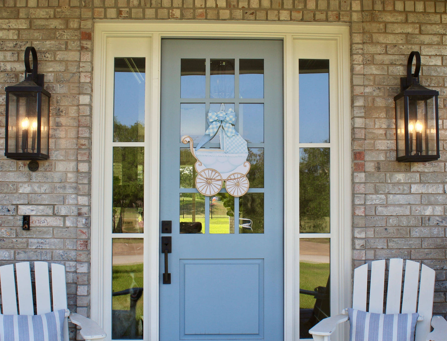 Welcome Baby- Door Hanger: Pink- It's a Girl
