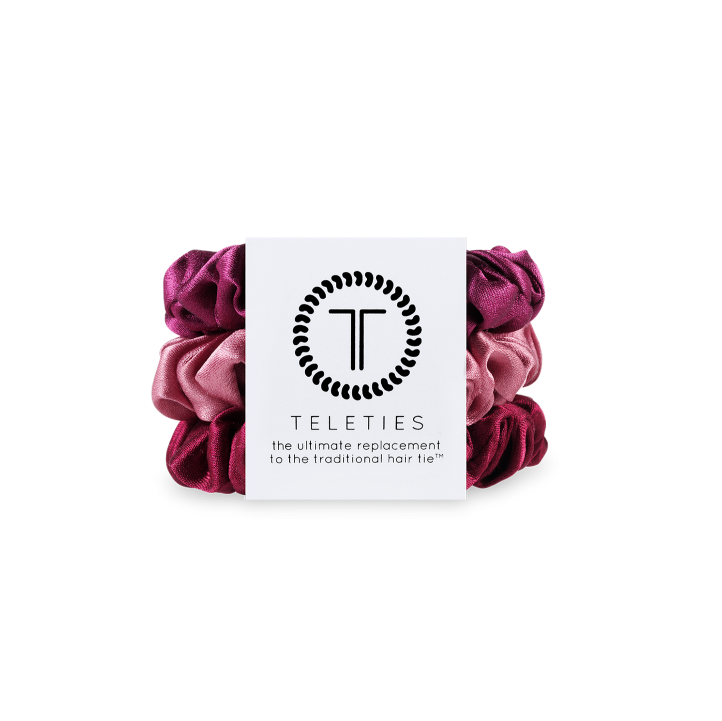 Silk Hair Scrunchie | Burgundy Bliss