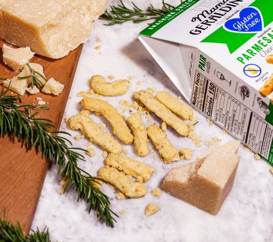 4.2 oz.  Gluten Free Certified Parmesan Herb Cheese Straws