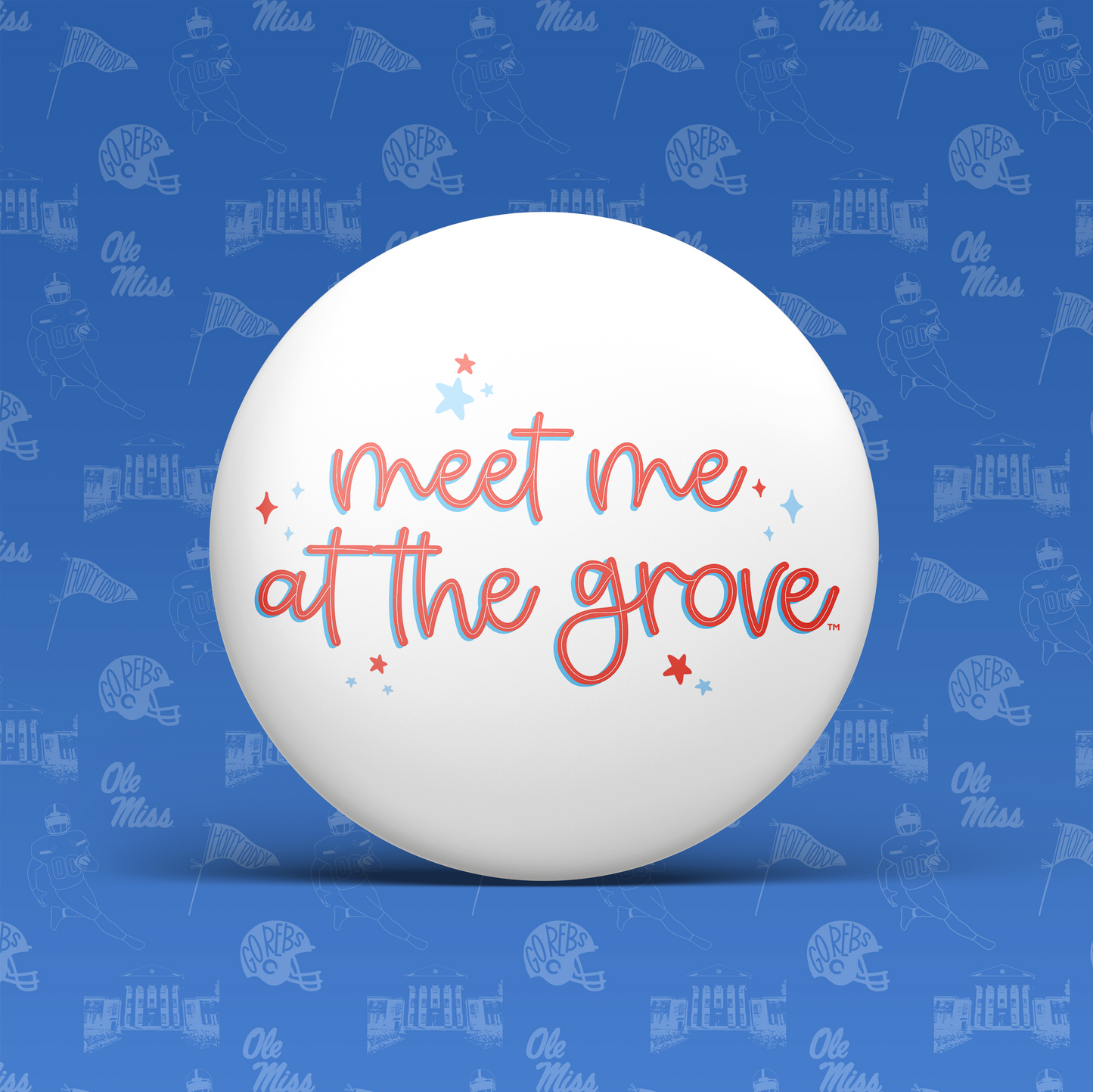 LUCKY ME! Game Day Pin
