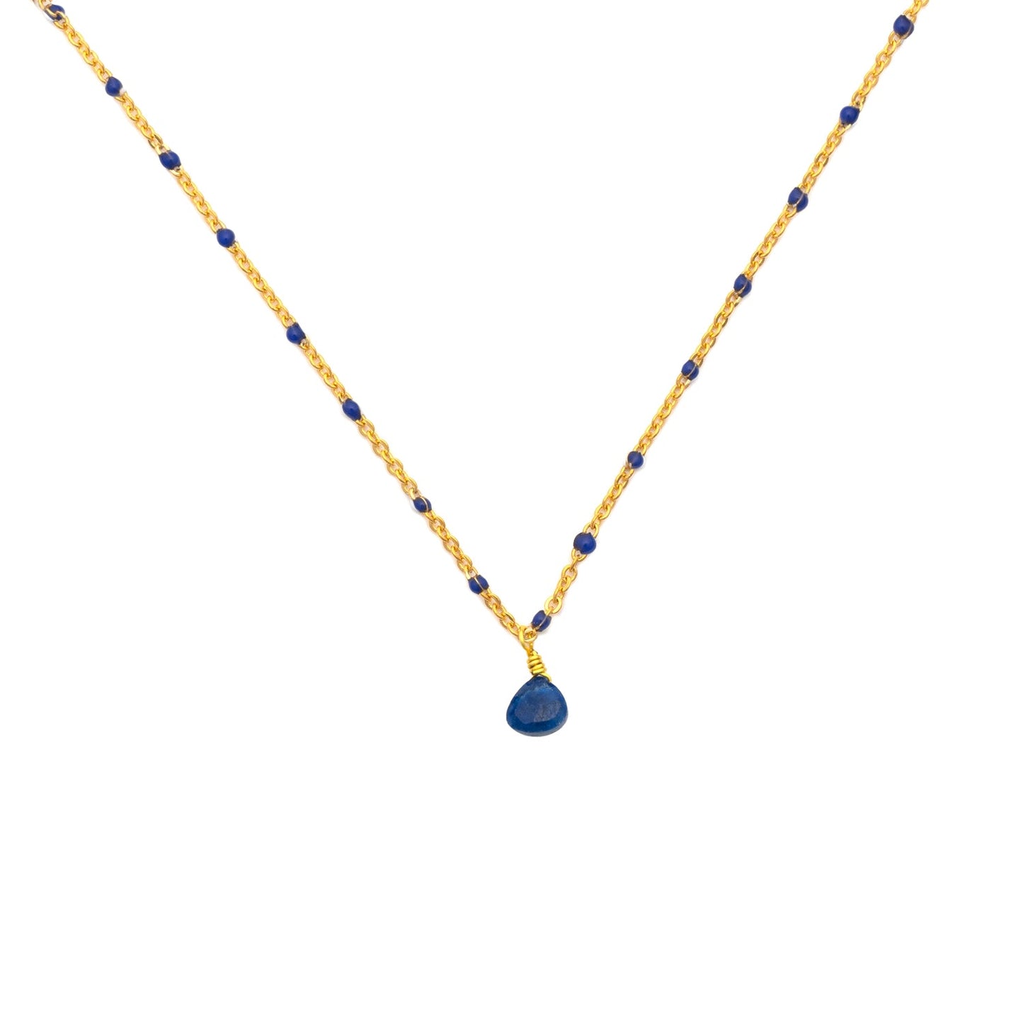Mini Enamel-Chain Necklace
