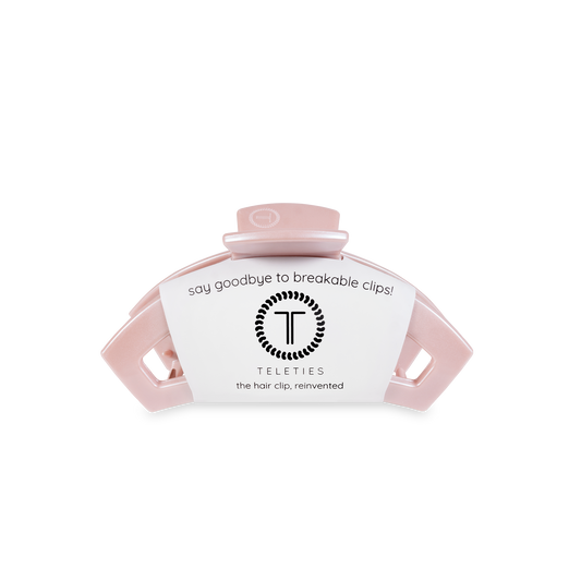 Open Hair Clip | Tiny | Pearly Pink