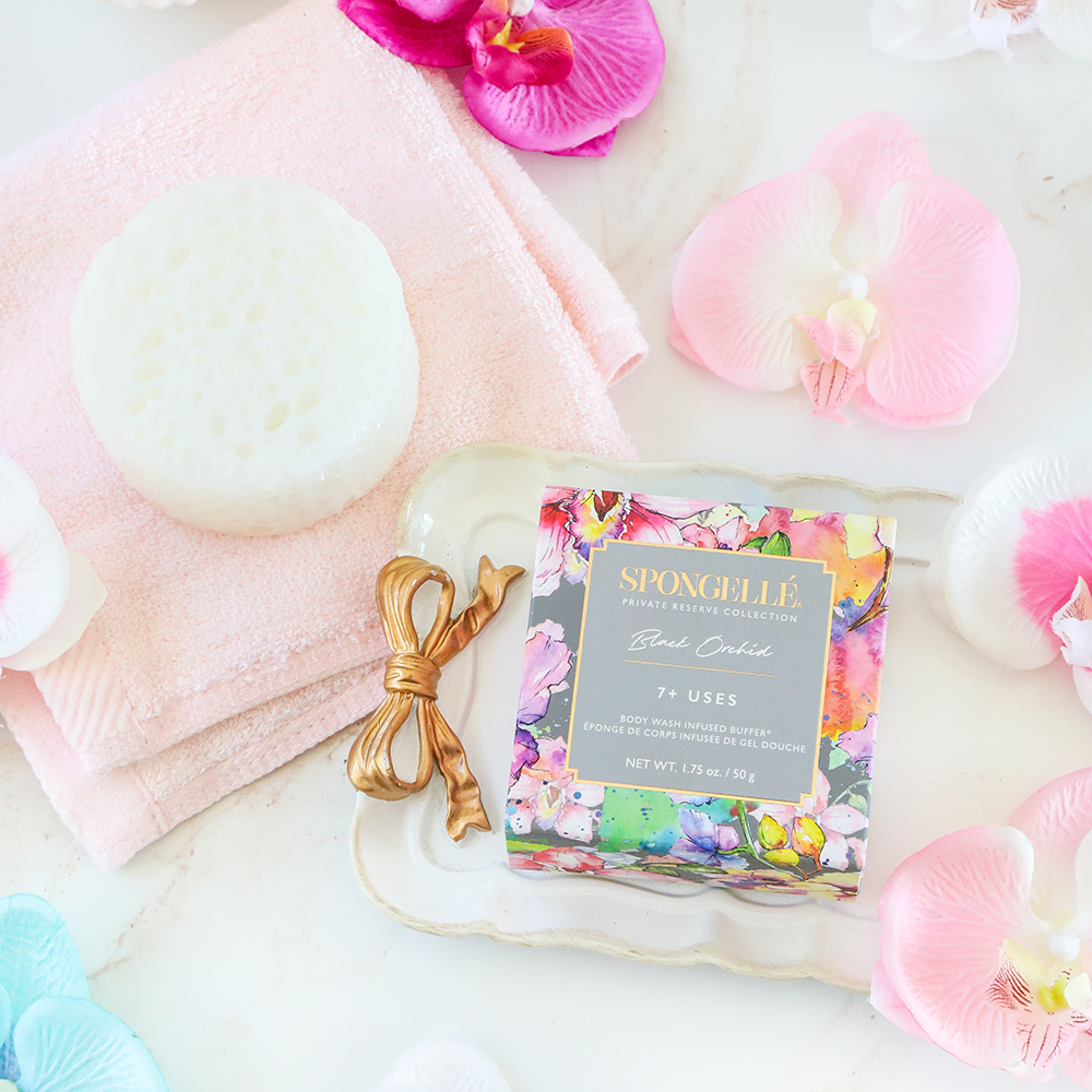Black Orchid Private Reserve Spongette  | Soap Sponge | Soap