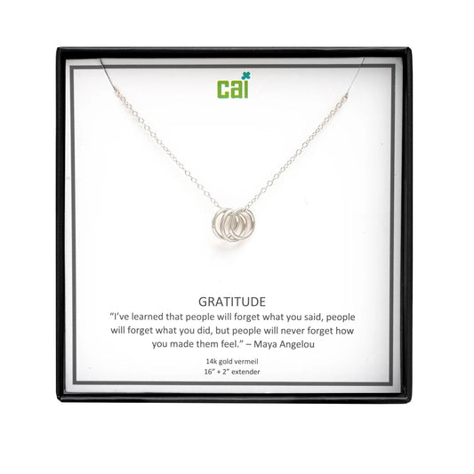 Gratitude Be Inspired Necklace
