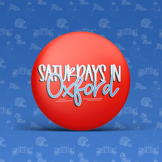 SATURDAYS IN OXFORD Game Day Pin