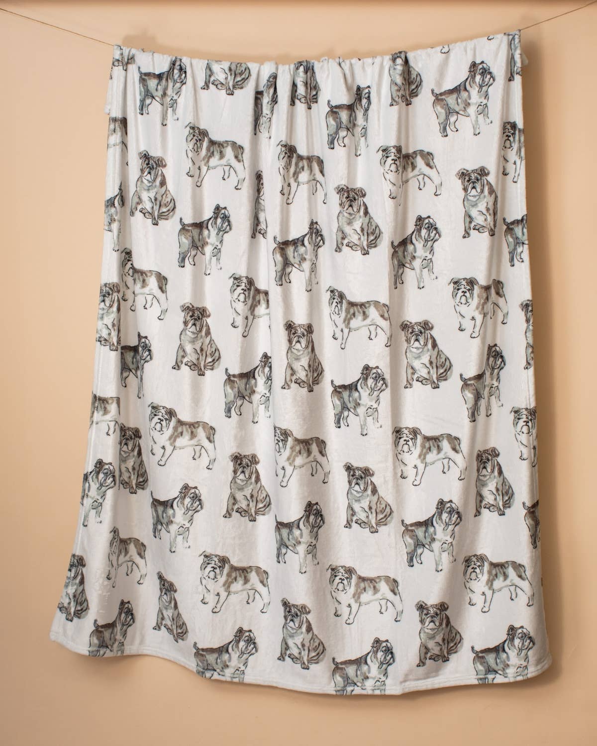 Forever Bulldog Throw