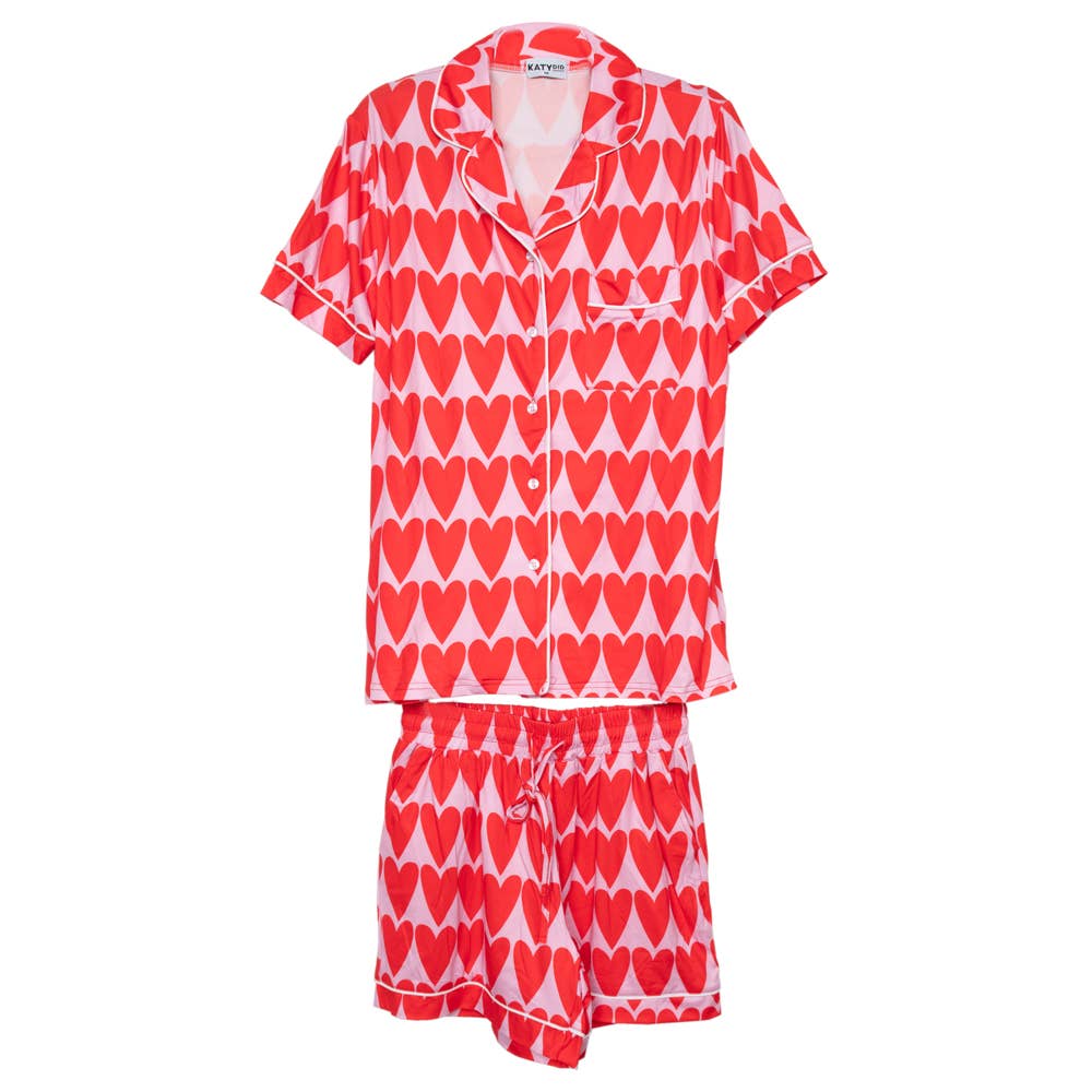 Hearts Valentine's Comfy Loungewear Set